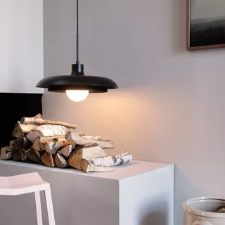 hanglamp Ava, metaal, Ø 44 cm by Dyberg Larsen in Black – product photo 2 of 4