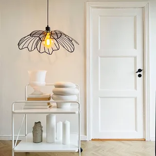 Suspension Blumen noir mat de Dyberg Larsen en Matzwart – photo produit 2 sur 4