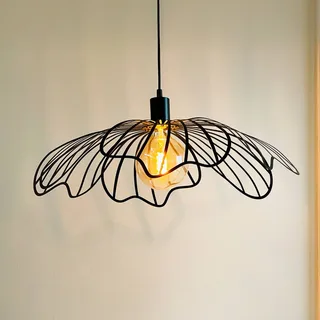Suspension Blumen noir mat de Dyberg Larsen en Matzwart – photo produit 1 sur 4