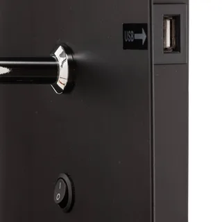 DL20 USB Appui et Lampe Noir de Dyberg Larsen en Matzwart – photo produit 4 sur 5