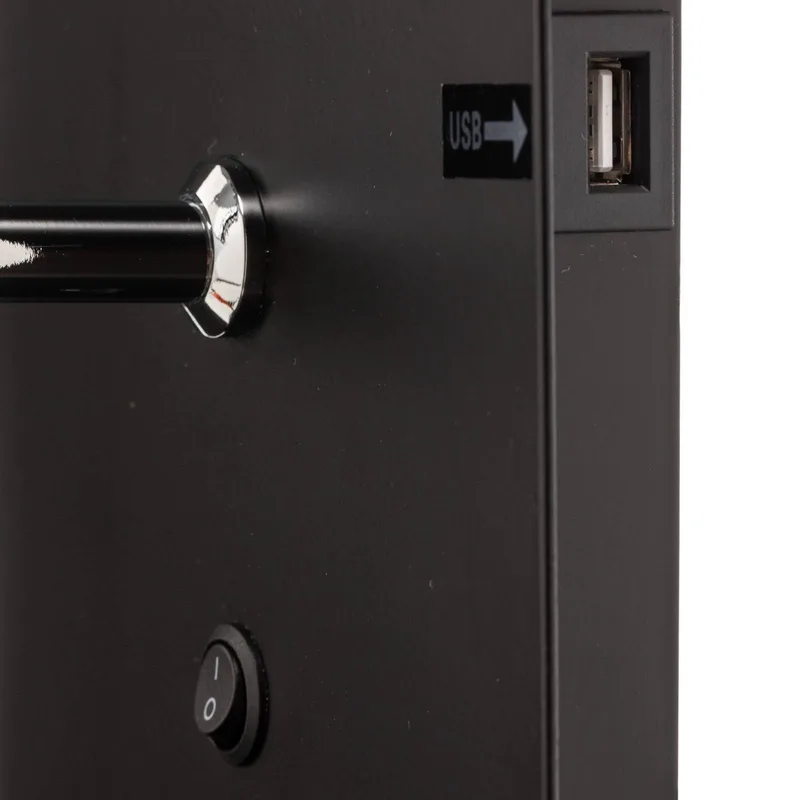 DL20 USB Appui et Lampe Noir de Dyberg Larsen en Matzwart – photo produit 4 sur 5