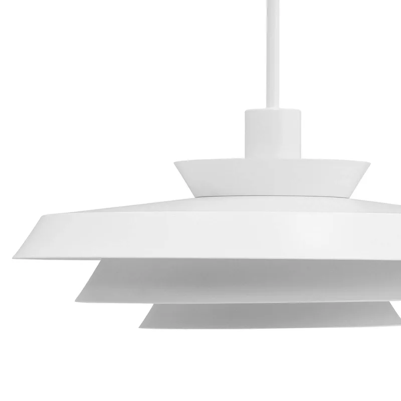 hanglamp DL44, metaal, Ø 45 cm fra Dyberg Larsen i Hvid – produktbillede 4 af 5