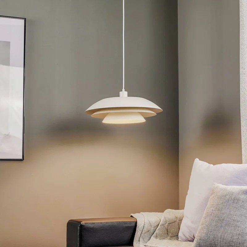 Hanglamp Dl45 Led 45 X 13 Cm E27 60w van Dyberg Larsen in Wit – productfoto 2 van 5