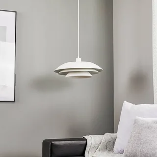 Hanglamp Dl45 Led 45 X 13 Cm E27 60w van Dyberg Larsen in Wit – productfoto 3 van 5