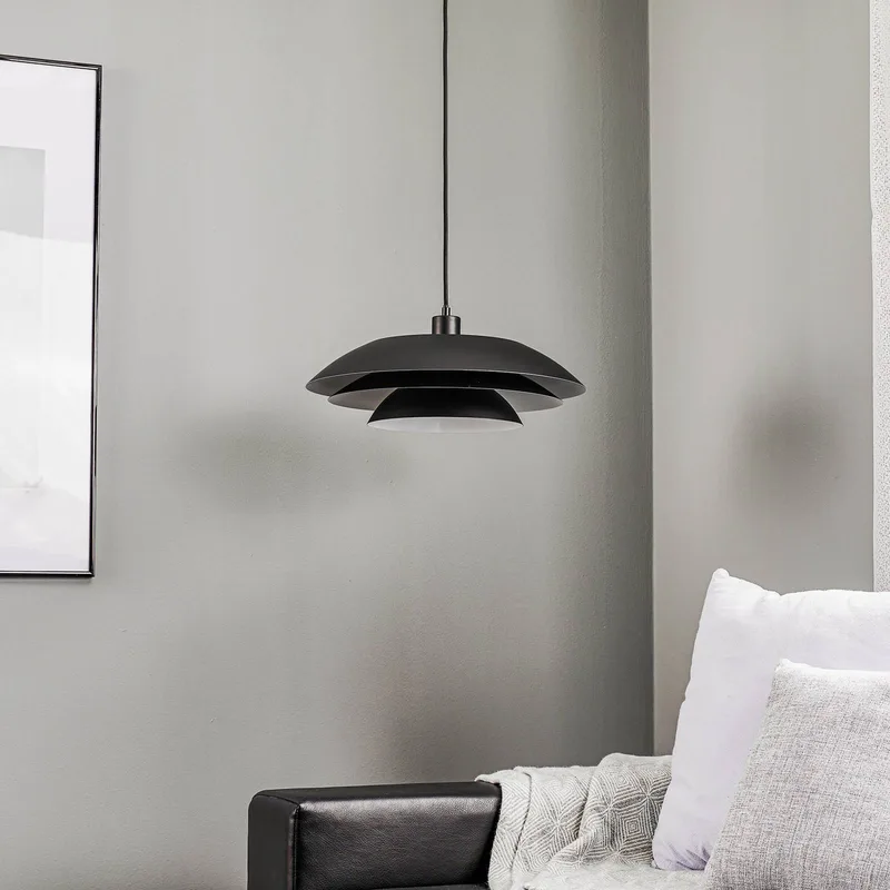 Hanglamp Dl45 Led 45 X 13 Cm E27 60w fra Dyberg Larsen i Sort – produktbillede 3 af 5