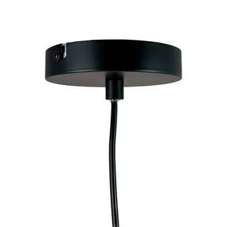 hanglamp Flora, Ø 60 cm, metaal från Dyberg Larsen i Matzwart – produktbild 3 av 3
