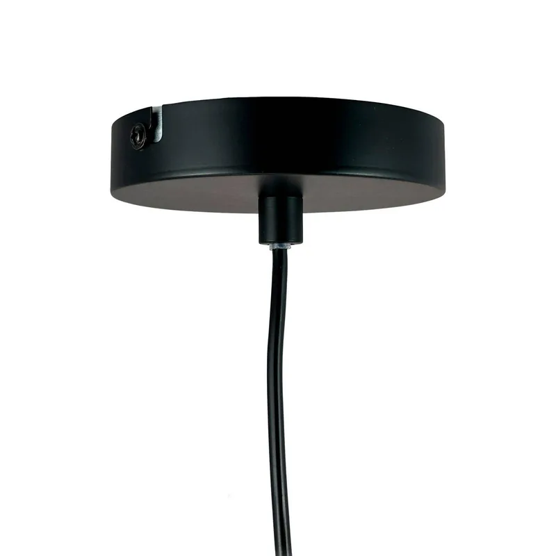 hanglamp Flora, Ø 60 cm, metaal från Dyberg Larsen i Matzwart – produktbild 3 av 3