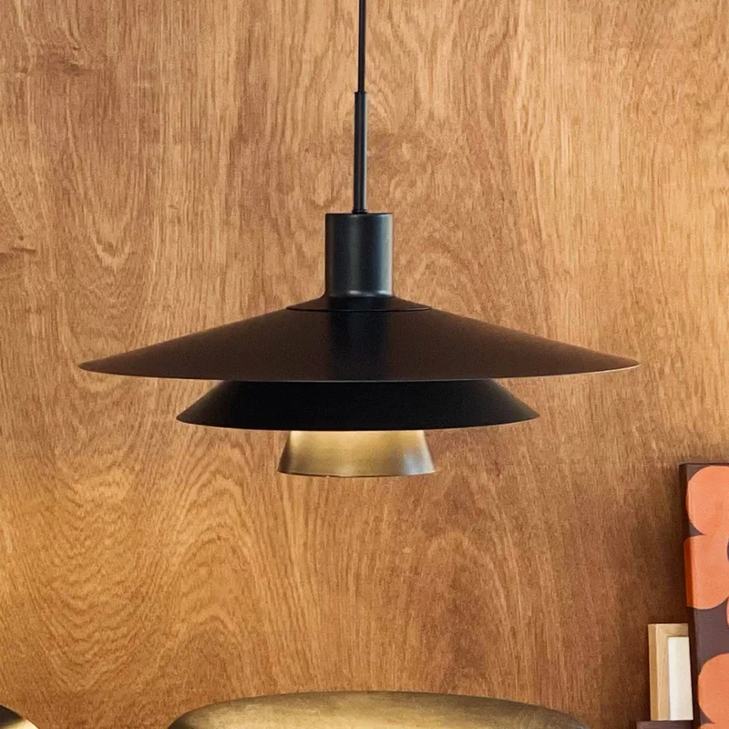 hanglamp Kay, Ø 50 cm, metaal von Dyberg Larsen in Schwarz – Produktfoto 1 von 3