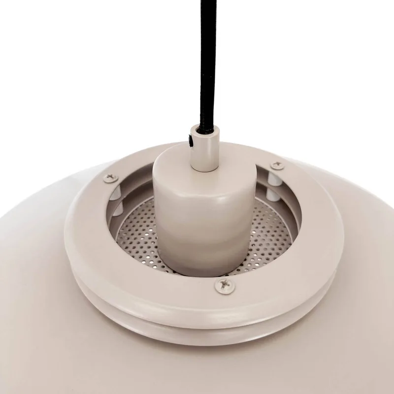 hanglamp metaal H24cm D30cm Ejka by Dyberg Larsen in Beige – product photo 4 of 5