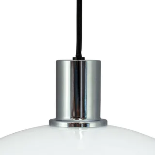 hanglamp Morph, Ø 28 cm, glas de Dyberg Larsen en Opaal – photo produit 4 sur 4