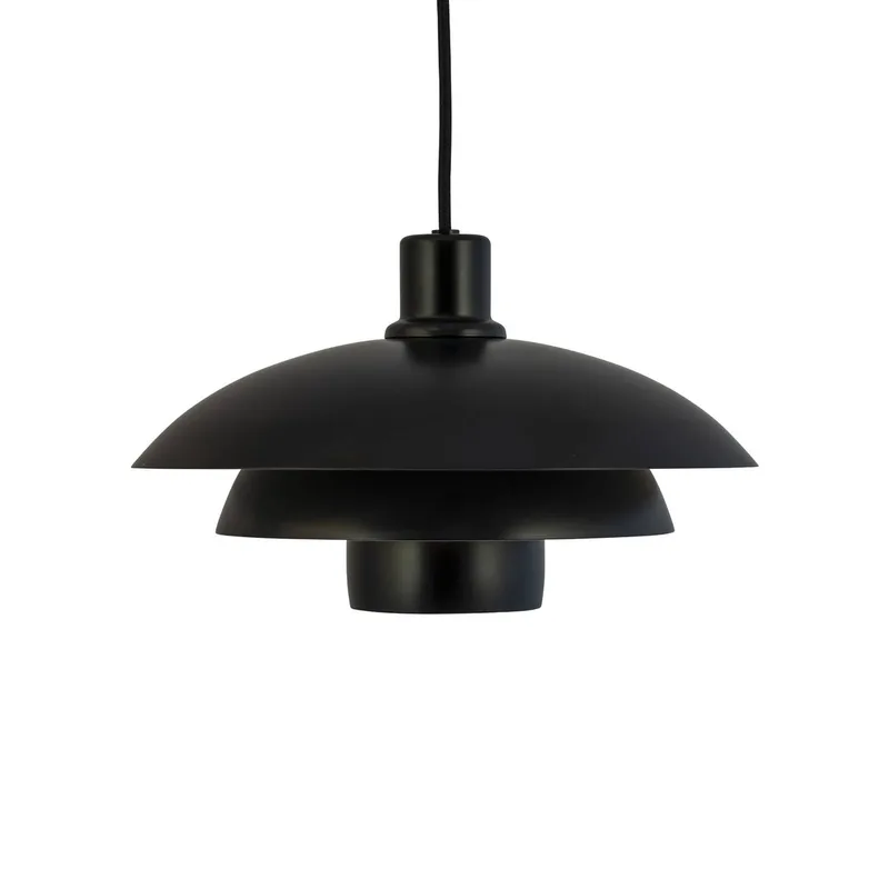 hanglamp Morph, Ø 30 cm, metaal från Dyberg Larsen i Svart – produktbild