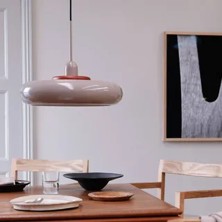 hanglamp Planet, Ø 40 cm, metaal von Dyberg Larsen in Melkwit – Produktfoto 3 von 5
