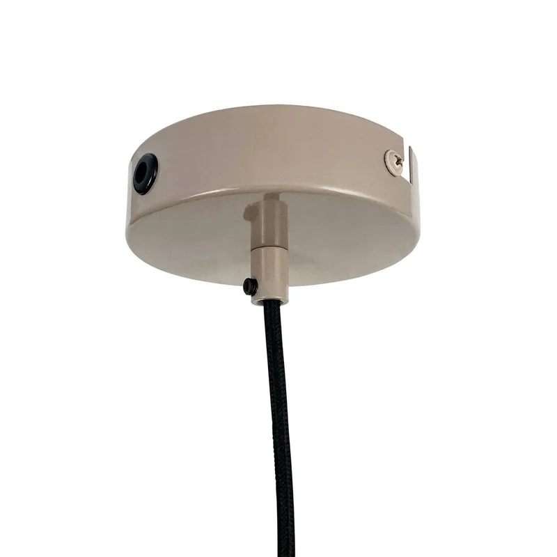 hanglamp Planet, Ø 40 cm, metaal von Dyberg Larsen in Melkwit – Produktfoto 4 von 5