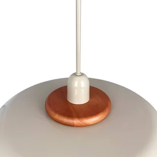 hanglamp Planet, Ø 40 cm, metaal von Dyberg Larsen in Melkwit – Produktfoto 5 von 5