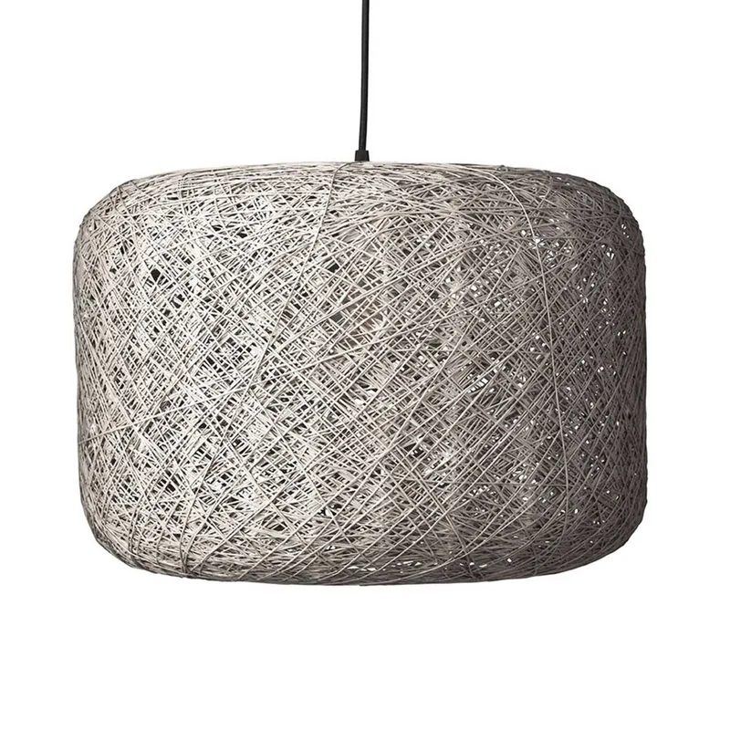 hanglamp Spin L, Ø 45 cm fra Dyberg Larsen i Grå – produktbillede