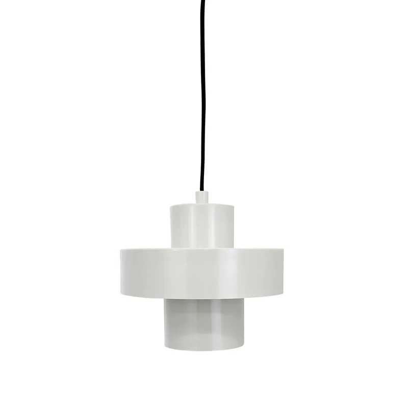 hanglamp Stoke, putty wit, Ø 20 cm, metaal de Dyberg Larsen en Stopverf wit – photo produit 3 sur 3