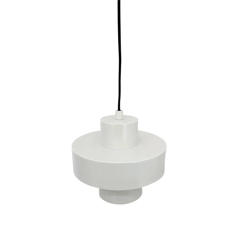 hanglamp Stoke, putty wit, Ø 20 cm, metaal de Dyberg Larsen en Stopverf wit – photo produit 2 sur 3