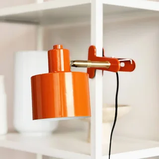 klemlamp Ocean, E14, metaal från Dyberg Larsen i Orange – produktbild 1 av 4