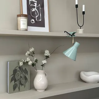 klemlamp Sleep, Ø 15 cm, staal från Dyberg Larsen i Mintgroen – produktbild 3 av 5