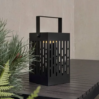 LED lantaarn Luma, 20 cm, IP44 de Dyberg Larsen en Noir – photo produit 1 sur 2