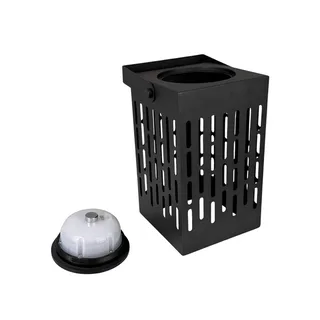 LED lantaarn Luma, 20 cm, IP44 de Dyberg Larsen en Noir – photo produit 2 sur 2