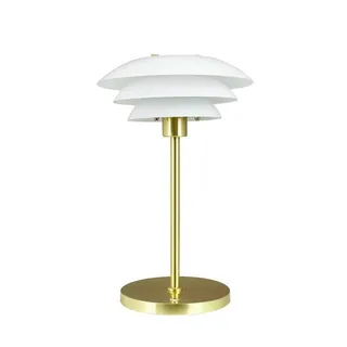 DL20 Lampe à poser portable Opale/Laiton de Dyberg Larsen en Opaal, Laiton – photo produit 2 sur 5