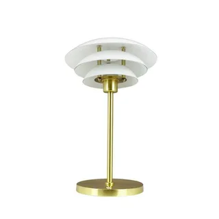 DL20 Lampe à poser portable Opale/Laiton de Dyberg Larsen en Opaal, Laiton – photo produit 4 sur 5