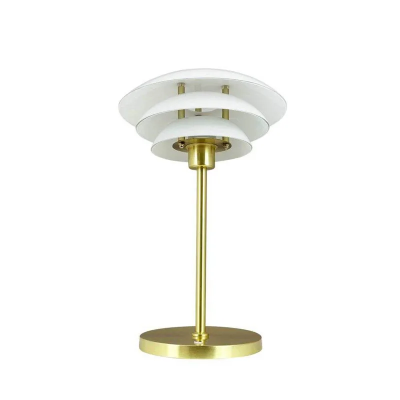 DL20 Lampe à poser portable Opale/Laiton de Dyberg Larsen en Opaal, Laiton – photo produit 4 sur 5