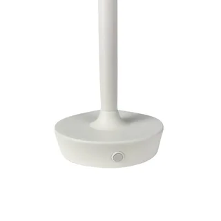 LED tafellamp Flow, hoogte 25 cm från Dyberg Larsen i Kräm – produktbild 3 av 5