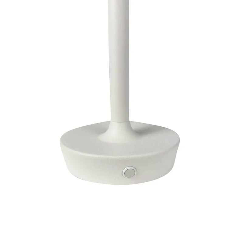 LED tafellamp Flow, hoogte 25 cm från Dyberg Larsen i Kräm – produktbild 3 av 5
