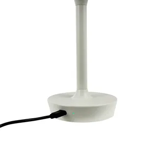 LED tafellamp Flow, hoogte 25 cm från Dyberg Larsen i Kräm – produktbild 5 av 5