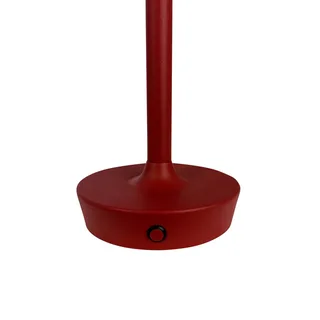 FLOW LED Portable Tischleuchte Dunkelheit Rot von Dyberg Larsen in Donkerrood – Produktfoto 5 von 5