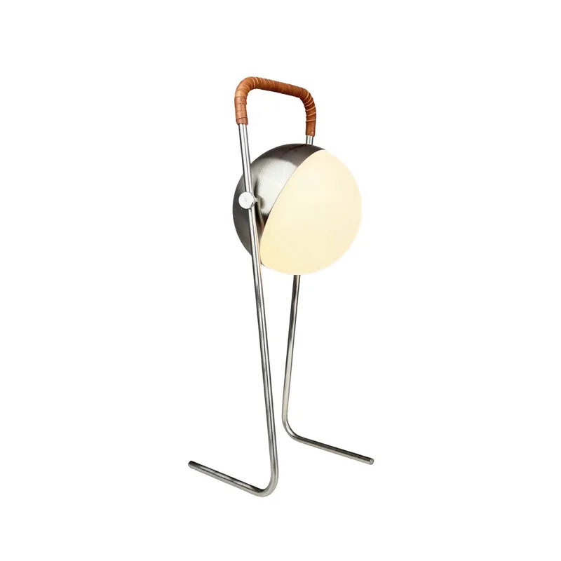 LED-tafellamp op batterijen Mova, IP44 von Dyberg Larsen in Braun – Produktfoto 2 von 4