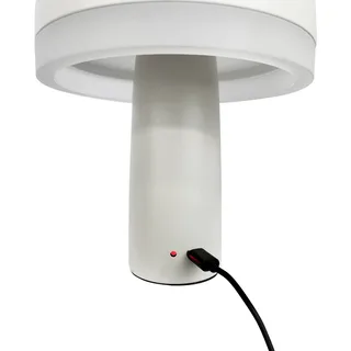 LED tafellamp Porter, wit, hoogte 16 cm von Dyberg Larsen in Parelwit – Produktfoto 4 von 4