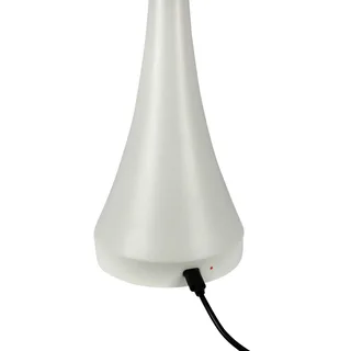LED tafellamp Vienna, hoogte 28 cm fra Dyberg Larsen i Creme – produktbillede 3 af 4