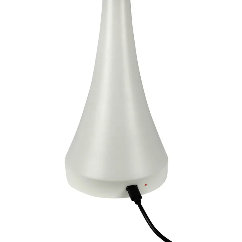 LED tafellamp Vienna, hoogte 28 cm fra Dyberg Larsen i Creme – produktbillede 3 af 4