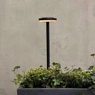 Otera LED-Solar-Wegelampe 50cm Erdspieß IP44 von Dyberg Larsen in Schwarz – Produktfoto 1 von 2