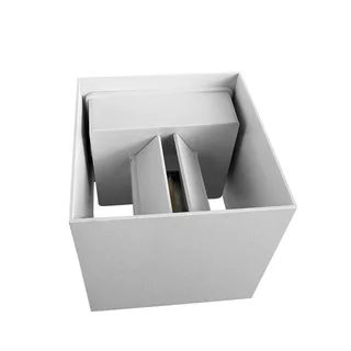 LED wandlamp Venus, breedte 10 cm fra Dyberg Larsen i Hvid – produktbillede 3 af 4