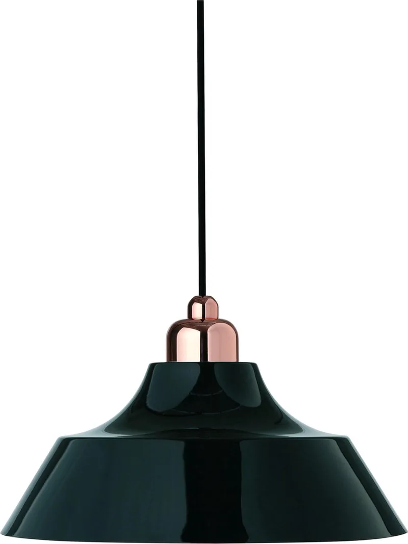 Momentum Plafondlamp Met Textiel Draad 33 Cm de Dyberg Larsen en Noir – photo produit