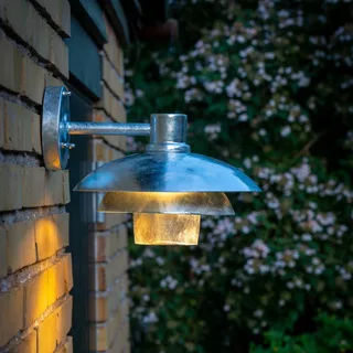Morph buitenwandlamp, gegalvaniseerd, metaal de Dyberg Larsen en Staal – photo produit 2 sur 4