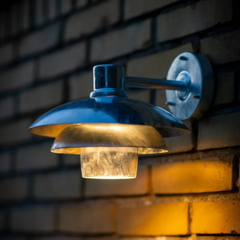 Morph buitenwandlamp, gegalvaniseerd, metaal de Dyberg Larsen en Staal – photo produit 1 sur 4