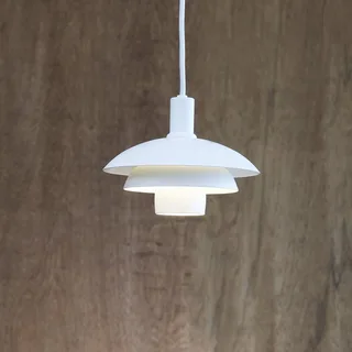 Morph Pendelleuchte Ø21 White von Dyberg Larsen in Weiß – Produktfoto 1 von 3