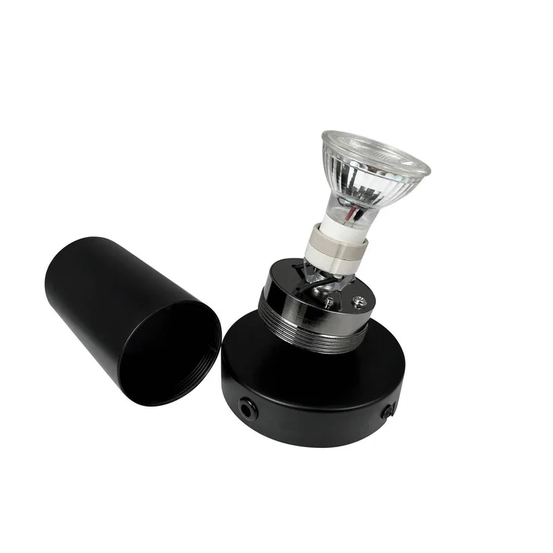 plafondspot Modern, lengte 14 cm från Dyberg Larsen i Svart – produktbild 2 av 4