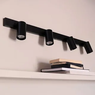 plafondspot Modern, lengte 95 cm by Dyberg Larsen in Black – product photo 2 of 5