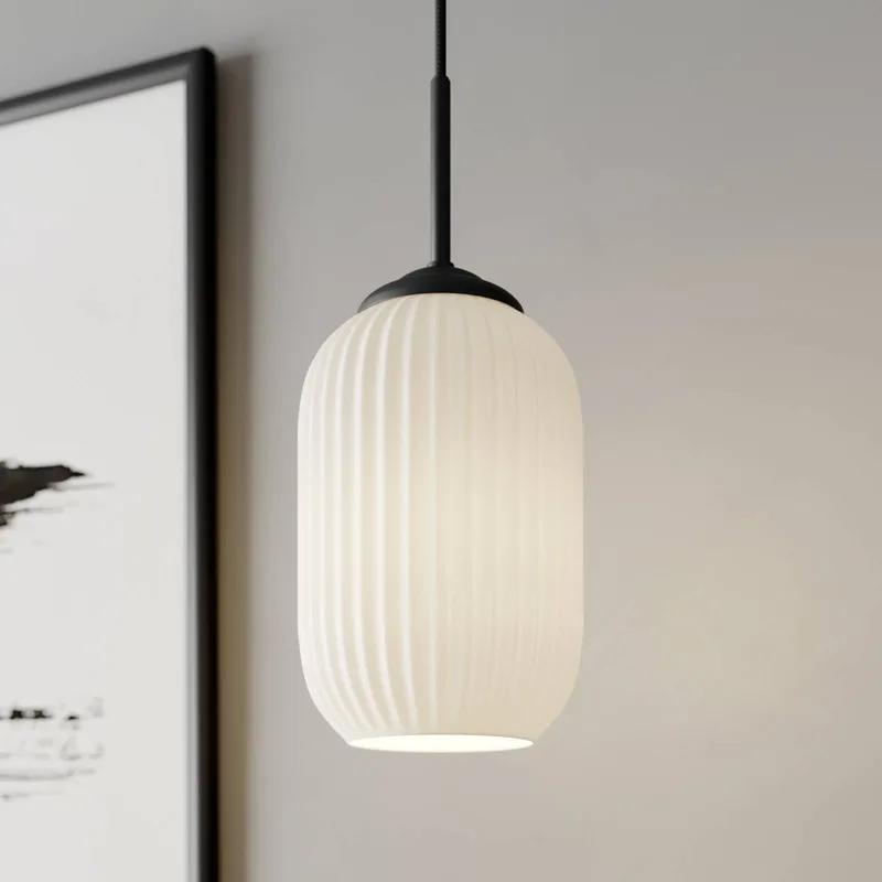 Riflet Suspension Opal D14 de Dyberg Larsen en Opaalwit, Noir – photo produit 4 sur 5