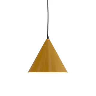 Ron hanglamp von Dyberg Larsen in Glanzend currygeel – Produktfoto 2 von 4