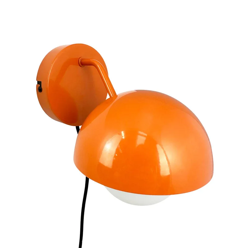 Rose wandlamp by Dyberg Larsen in Oranje glanzend – product photo 3 of 5