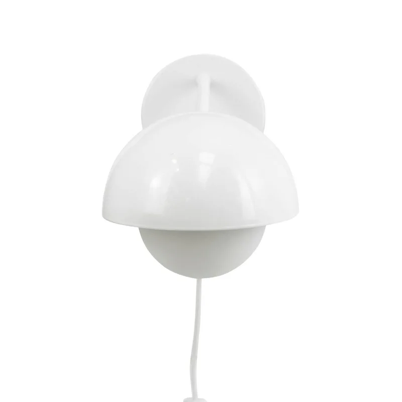 Rose wandlamp von Dyberg Larsen in Wit glanzend – Produktfoto 4 von 5