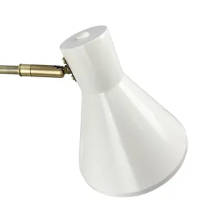 Sleep wandlamp crème-wit fra Dyberg Larsen i Hvid – produktbillede 4 af 5