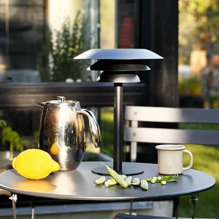 Solar tafellamp DL25, metaal de Dyberg Larsen en Noir – photo produit 2 sur 3